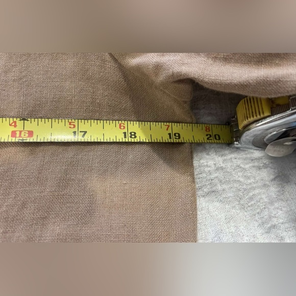 notPERFECTLINEN Tan Midi EMILIE loose linen dress - Picture 8 of 8